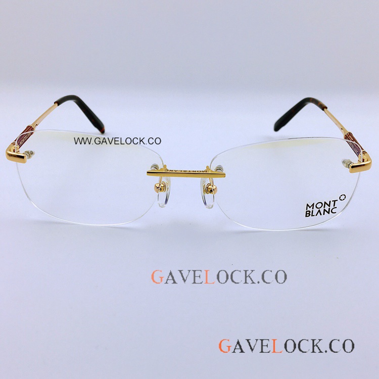 Copy Mont blanc Metal & Rimless Eyeglasses MB0796